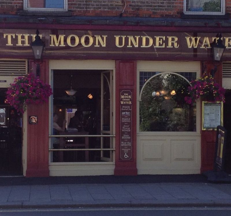 The Moon Under Water