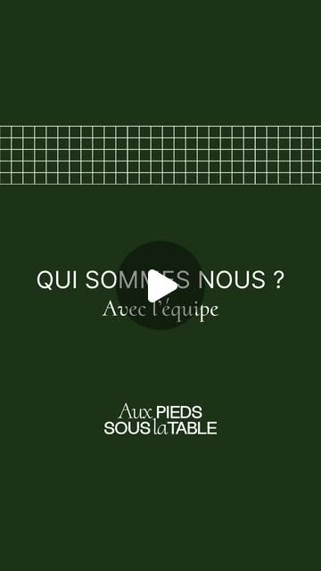 Aux Pieds Sous La Table