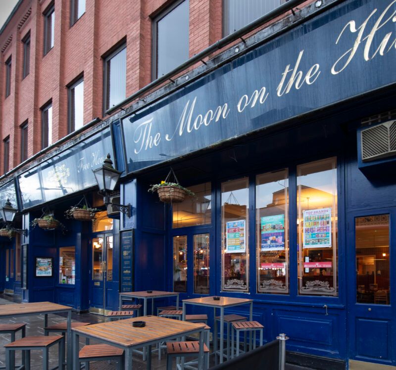 The Moon on the Hill